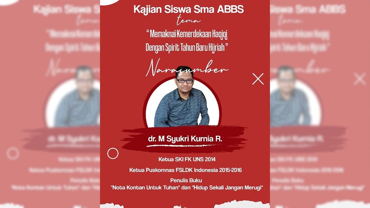 Kajian Siswa SMA ABBS Surakarta - 25 Agustus 2020 (Part 1)