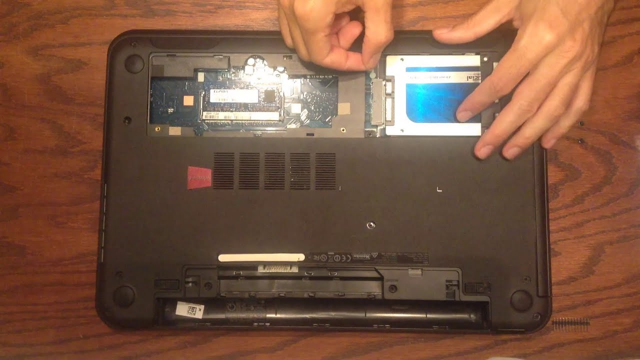How to Install an SSD in a Dell Inspiron i3531-1200BK Laptop
