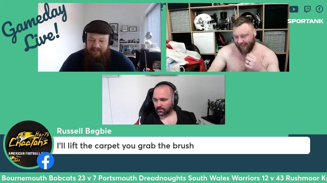 Gameday Live - BAFANL 2022 - Week 2!