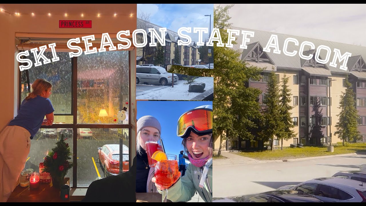 GLACIER LANE APARTMENT TOUR (Whistler Staff Accom)⛷️🏔️