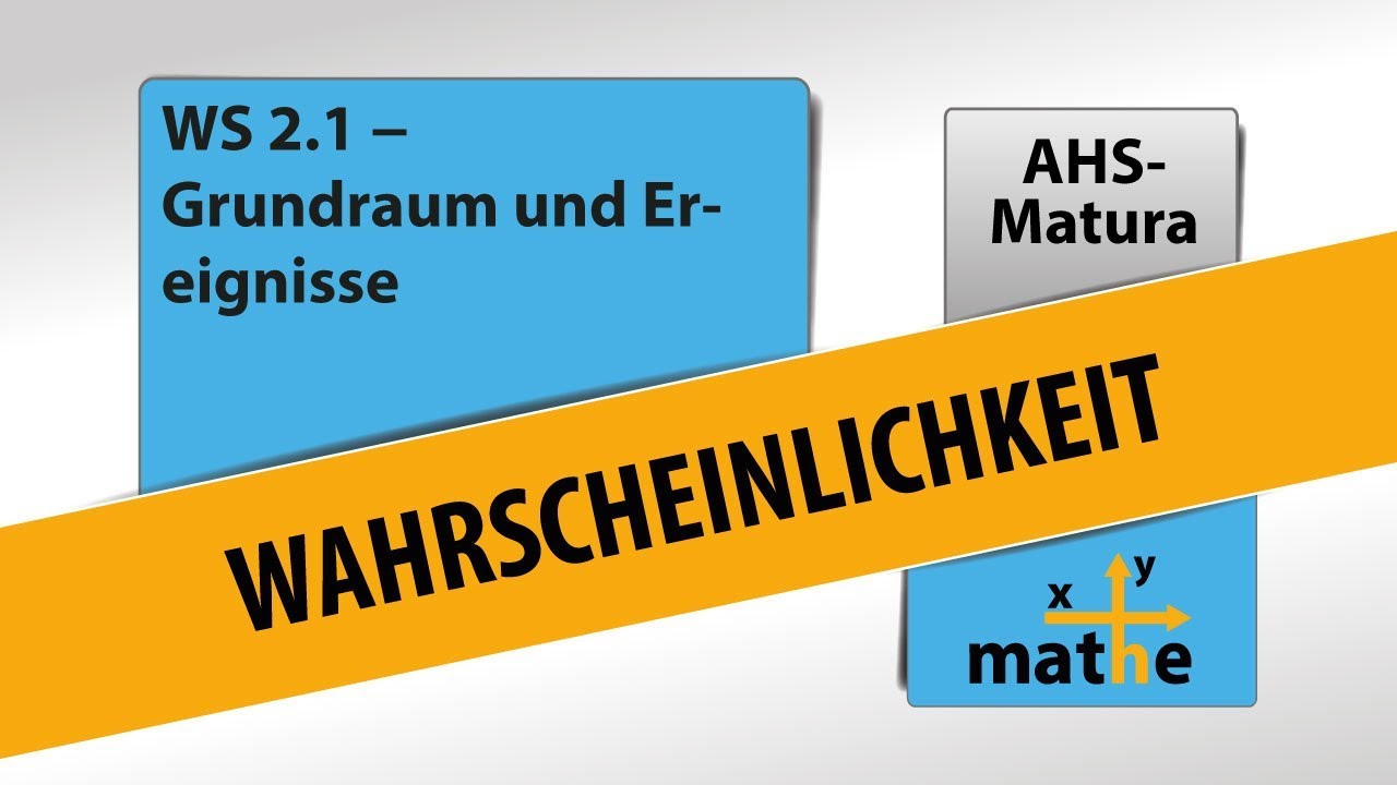 Grundraum und Ereignisse - AHS Maturakurs