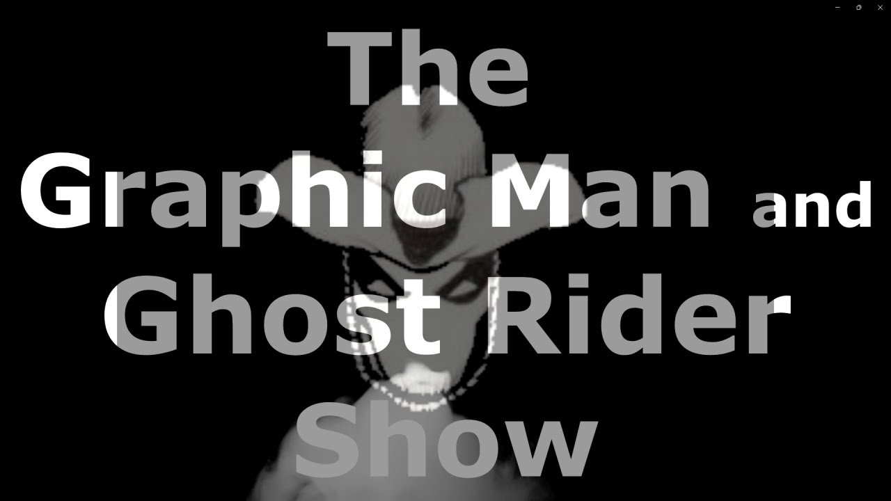 The Graphic Man and Ghost Rider Show.  Episode 1 PhotoCopy Books from E-Bay, Winchester Model 1890