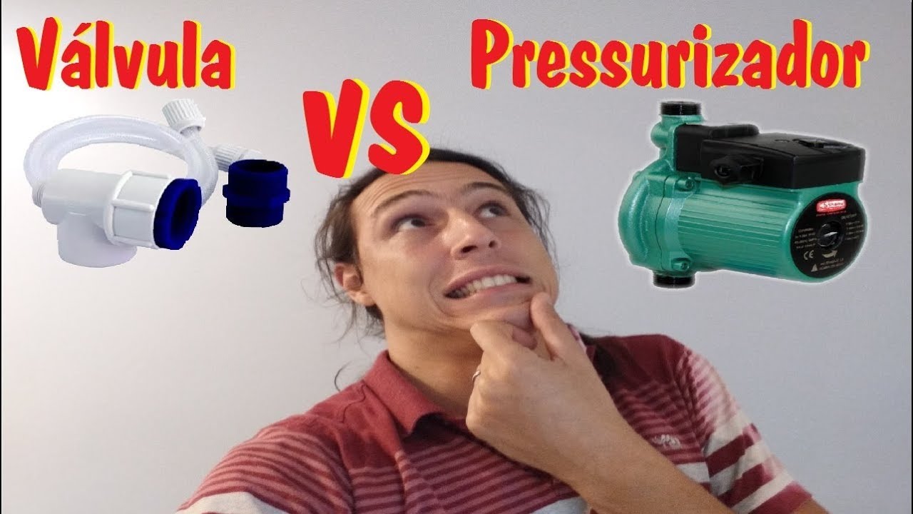 Válvula transferidora de pressão VS pressurizador ( Qual é a melhor solução)