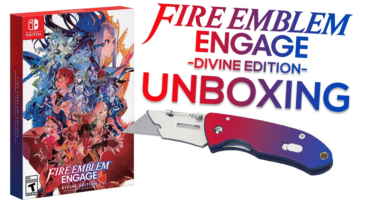Fire Emblem Engage Divine Edition Unboxing