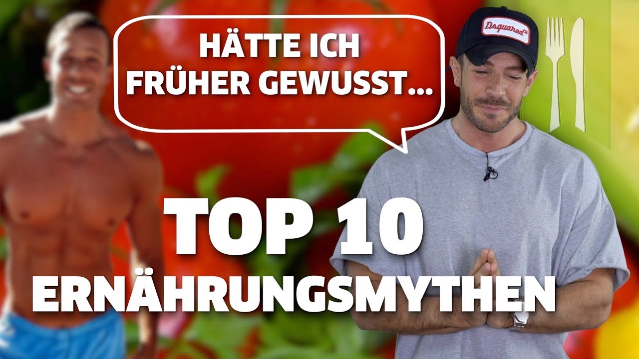 TOP 10 Ernährungsmythen, über die ich als Anfänger gerne Bescheid gewusst hätte.