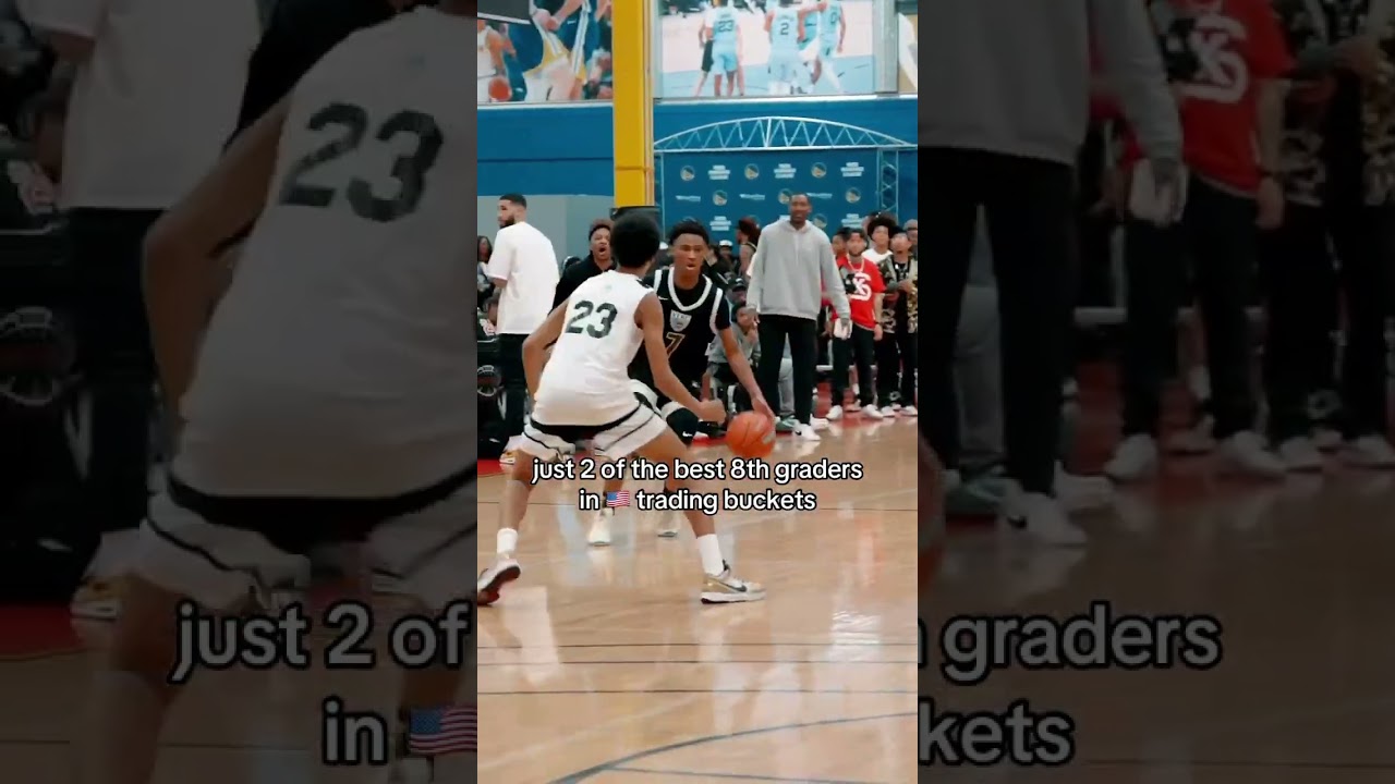 JJ Crawford vs DJ Hunter &hellip; ⚔️ #basketball #california #middleschool