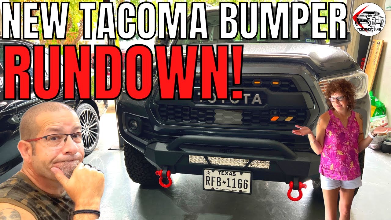 Проблемы с новым передним бампером Toyota Tacoma