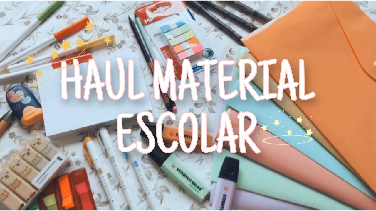 HAUL MATERIAL ESCOLAR📚