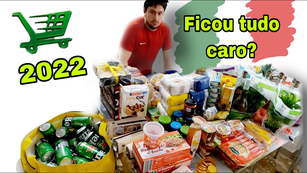 Mercado na Itália 2022 ficou muito caro?