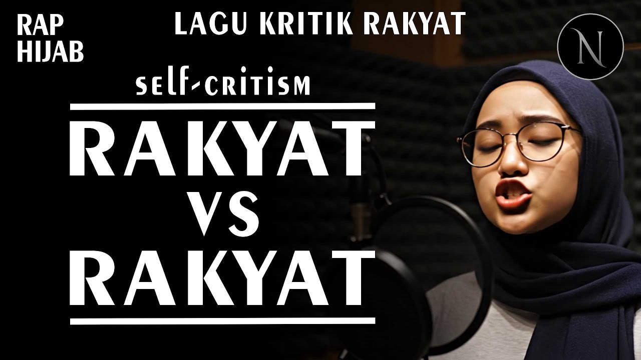 LAGU KRITIK RAKYAT || RAKYAT VS RAKYAT - NOIRNA RAP HIJAB (Official Music Video)
