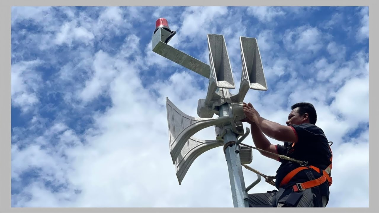 Sircom SiBT-500 Flood Siren Test | Malaysia
