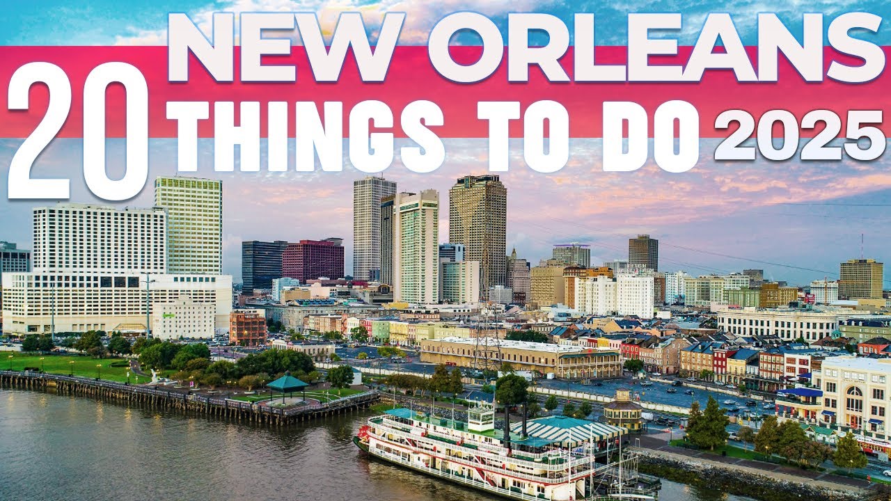 TOP 20 Things To Do In New Orleans 🇺🇸 Travel Guide