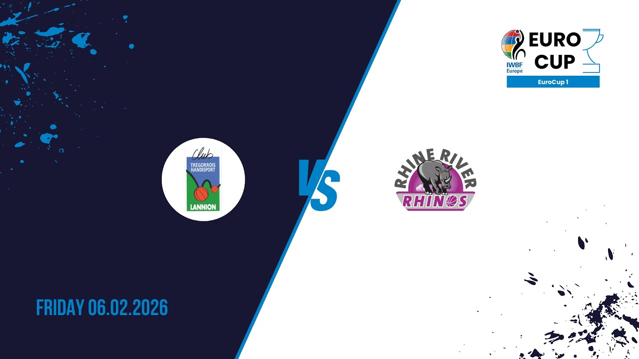 CTH DE LANNION vs RHINE RIVER RHINOS | EUROCUP 1 GROUP A