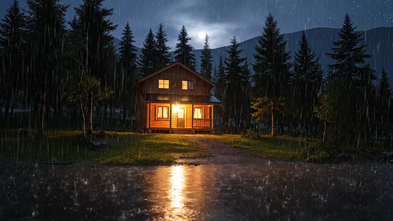 No Ads Rain Sounds for Insomnia – ASMR Rain for Night Anxiety Relief #02