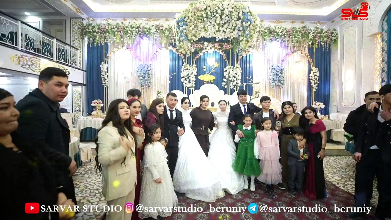 Sarvar & Nozigul va Ilyos & Gulnora wedding day Tabassum to’yxonasi 10.02.2026 (live)