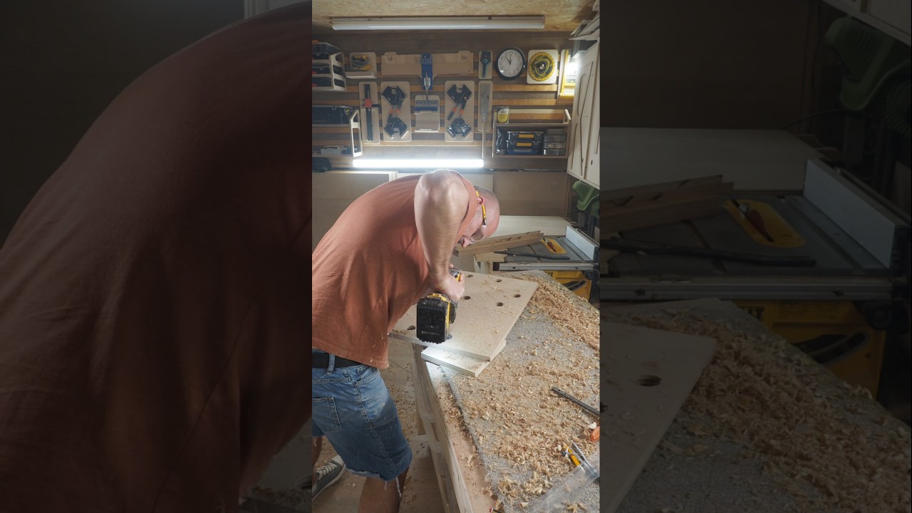 Plywood radiator cover.Part 1 