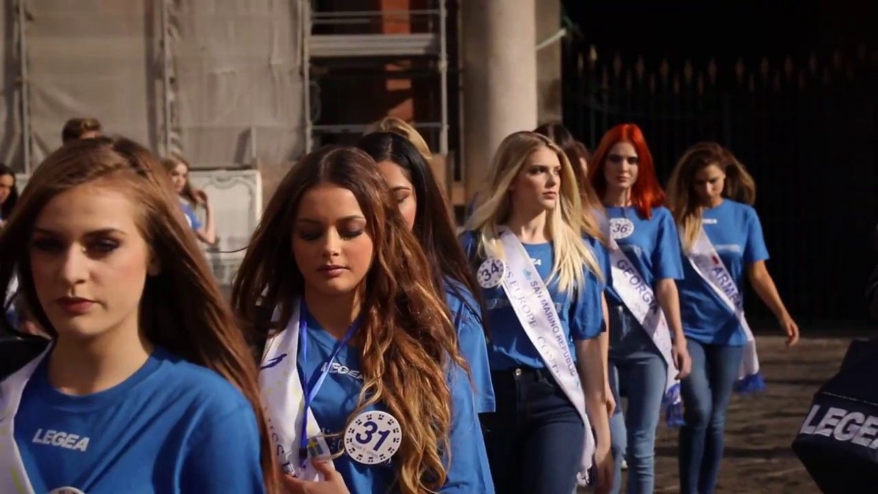Miss Europe Continental 2018 - Misses greet the city of Naples
