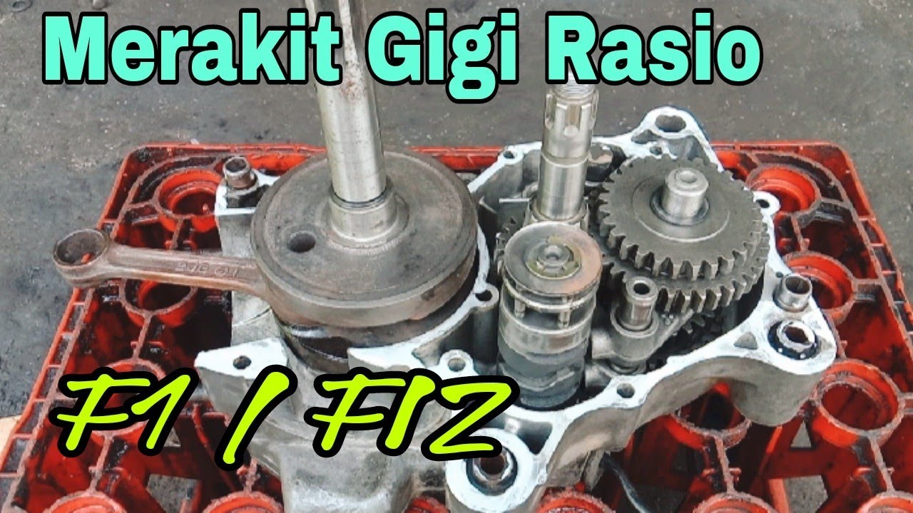 Merakit Gigi Rasio Yamaha FIZ  /FIZ R @Asm Channel