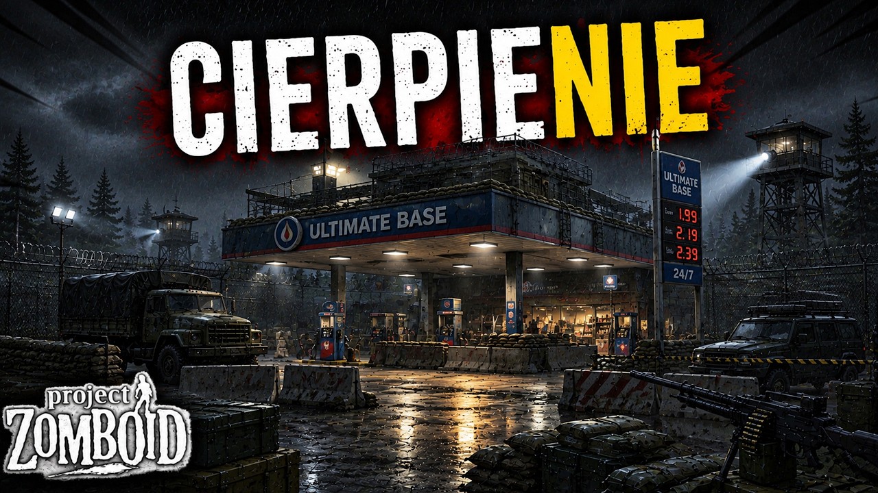 Zmieniłem stacje w Idealną Bazę w Project Zomboid