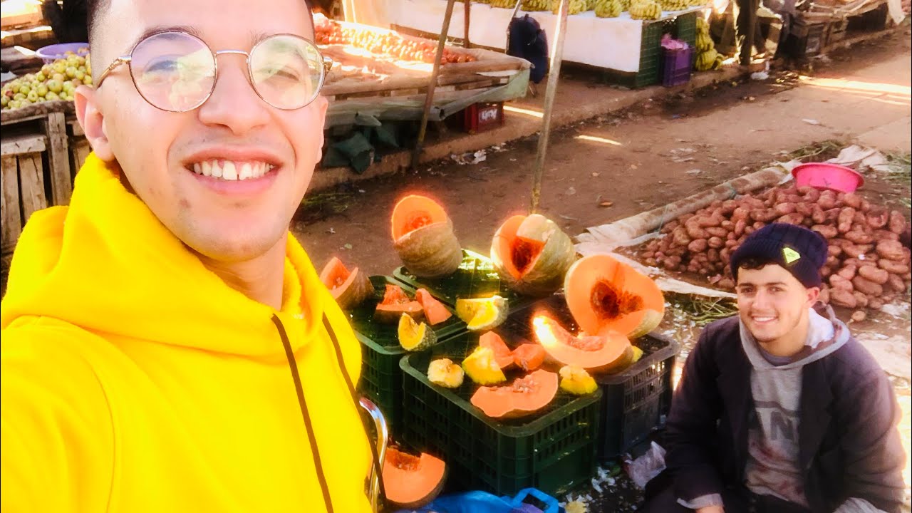 مشيت لسوق الخميس السوق الأسبوعي بتيكيوين 🍆🧅🥕 شاهدو أجواء السوق قبل رمضان 🌙