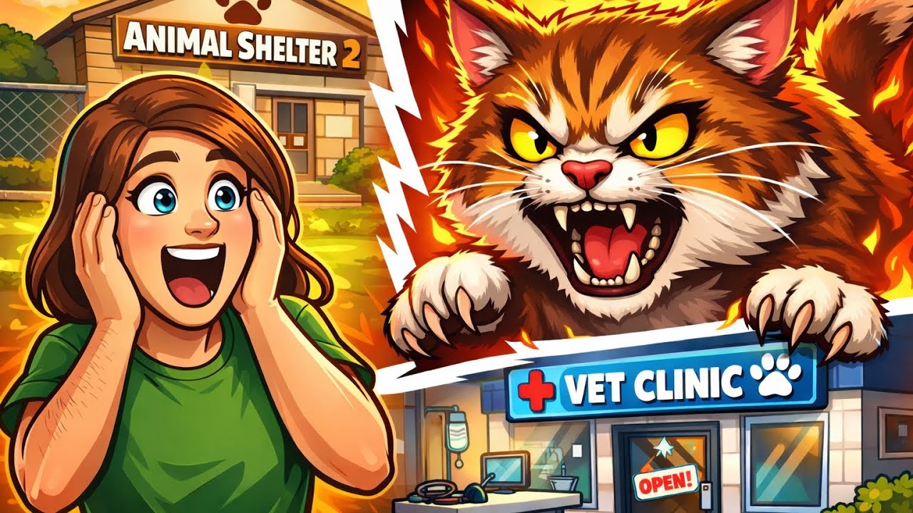 Rescuing the Angriest Cat Ever & Unlocking the Vet Clinic!