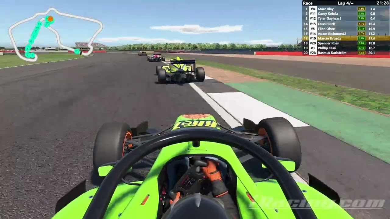Silverstone Circuit 2025 S1 W10 - SFL  Super Formula Lights - iRacing Baby!! Let's GOO!!