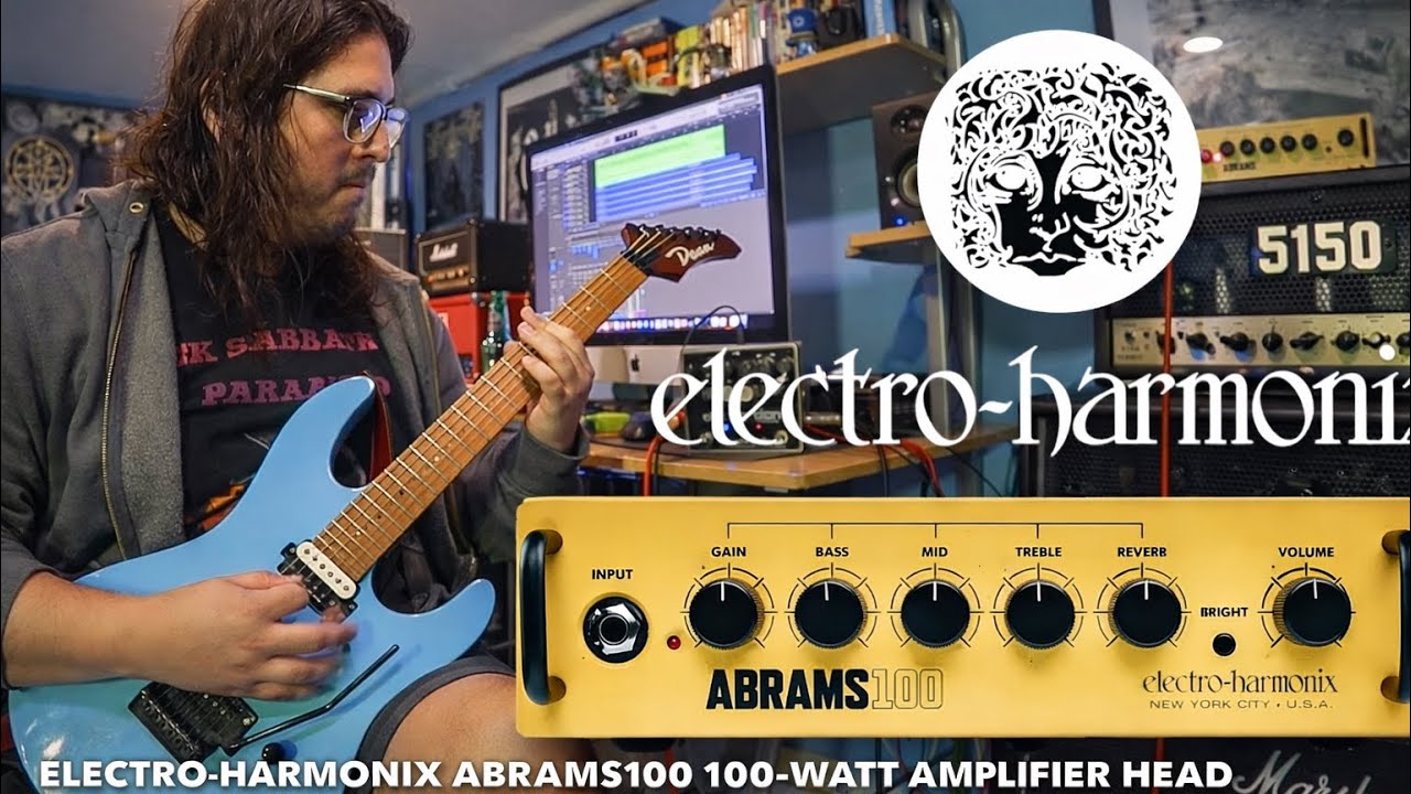 Electro-Harmonix ABRAMS100 Guitar Amplifier Review &ndash; This Amp Goes HARD!