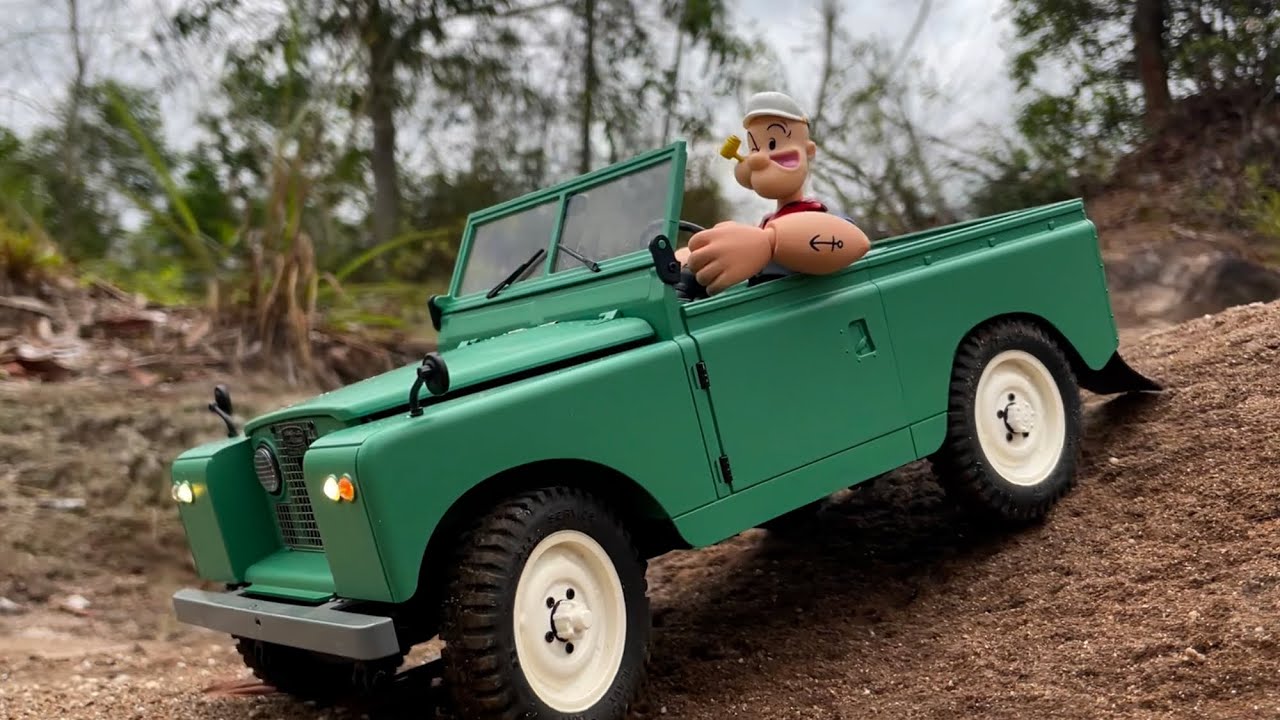 RC Land Rover Series II FMS 1/12 Scale | Fun Adventure Trailing