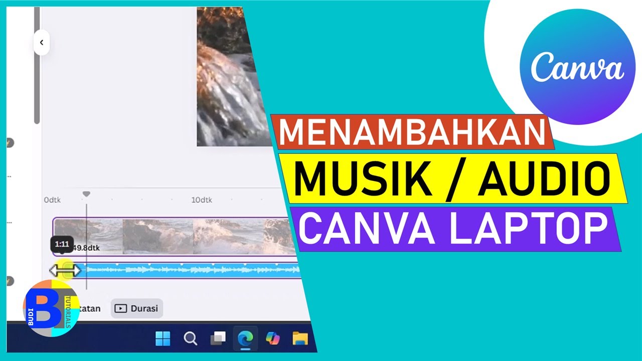 Cara Menambahkan Musik di Canva Laptop | Tutorial Dasar Canva Pemula