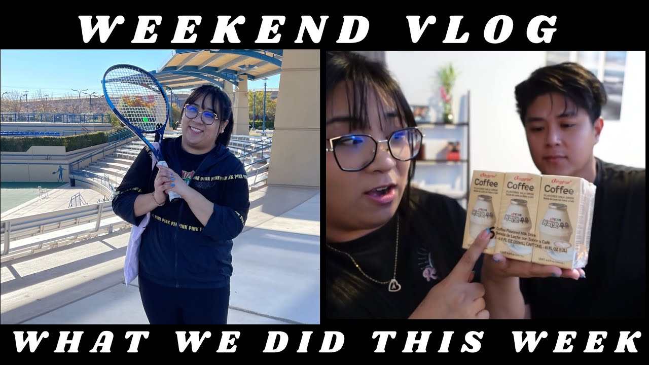 ♡ VLOG ~ KBBQ, Tennis Class, Anime Alley Las Vegas ♡