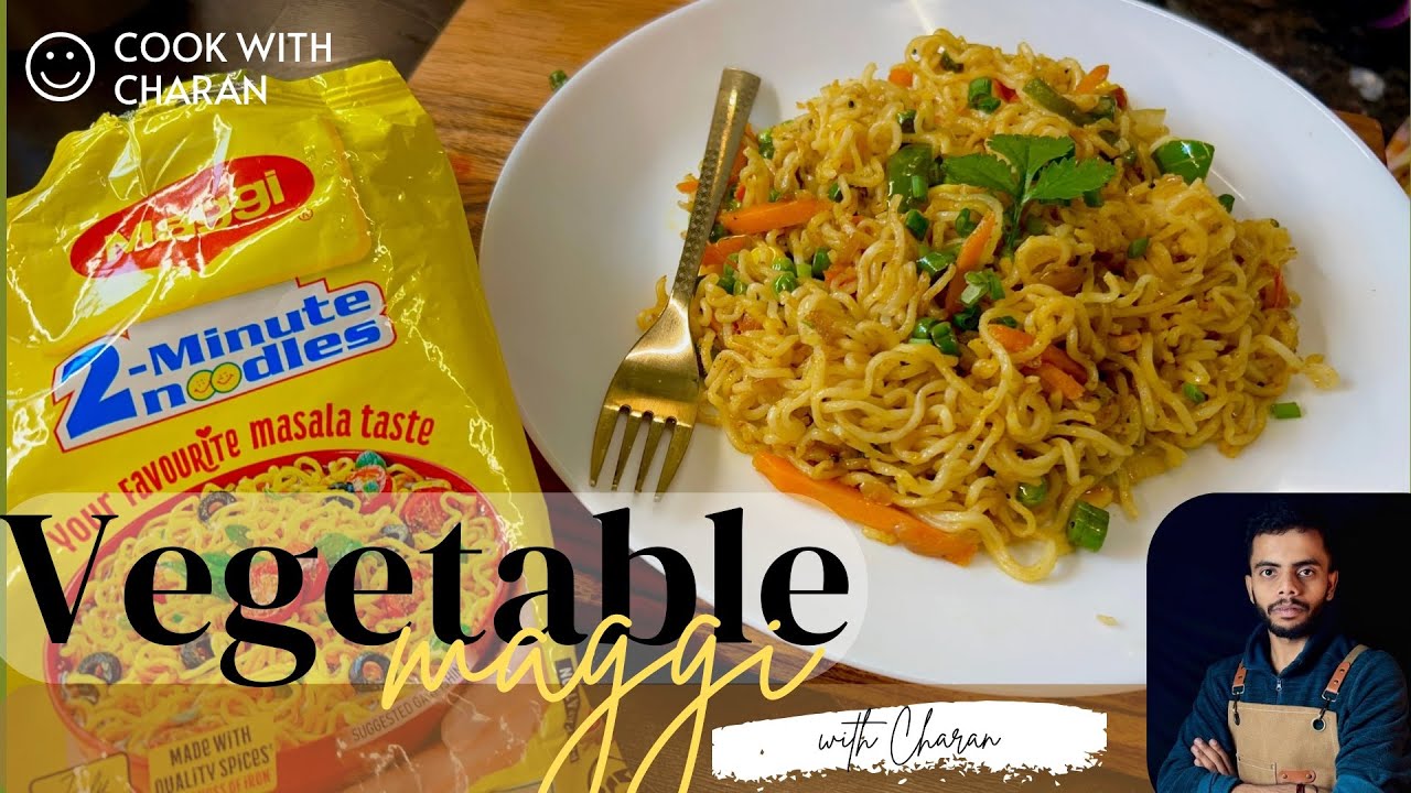 How to make Vegetable Maggi in kannada | Easy and fast recipe | Cook with charan 