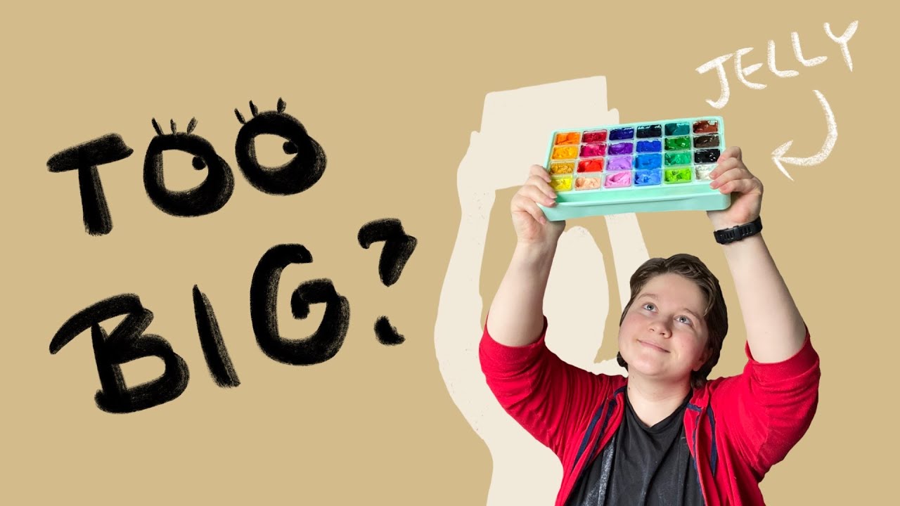 большой гуашь комплект (Himi/Miya) // пробую + мнения