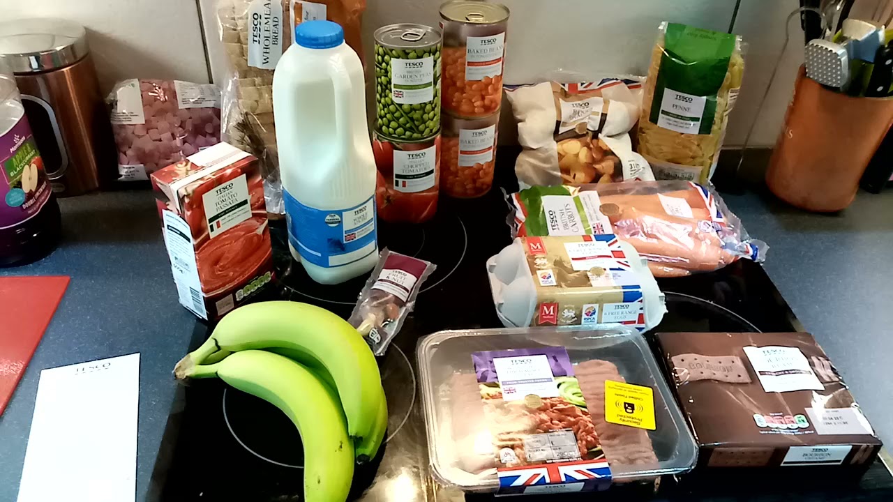 Eat for £10 a week challenge || Tesco grocery shop || Extreme budget
