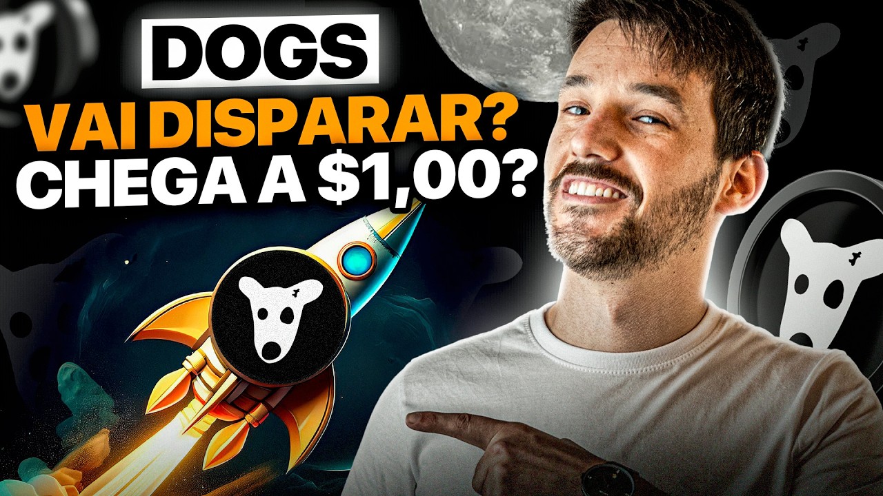 MEMECOIN DOGS VAI DISPARAR? PODE CHEGAR A VALER 1 D&Oacute;LAR? AINDA VALE A PENA COMPRAR?