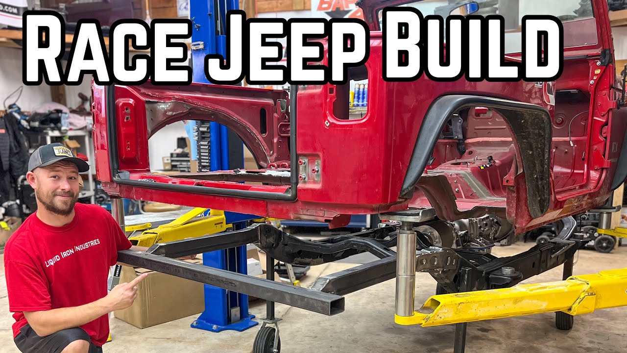 Building a Custom Backhalf Frame for the Jeep Wrangler Ultra4 Build - Ep 6