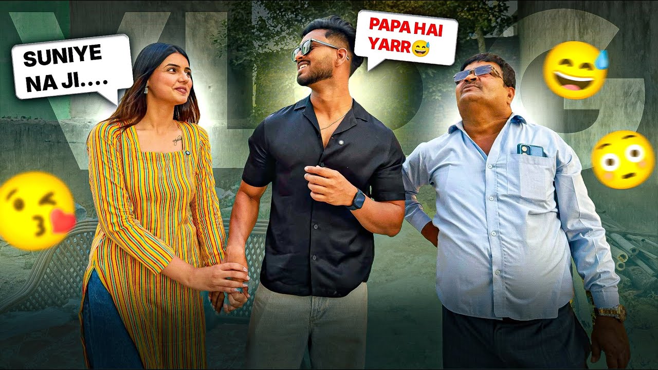 Muskan made me feel awkward in front of my dad😒|Nitesh paswan