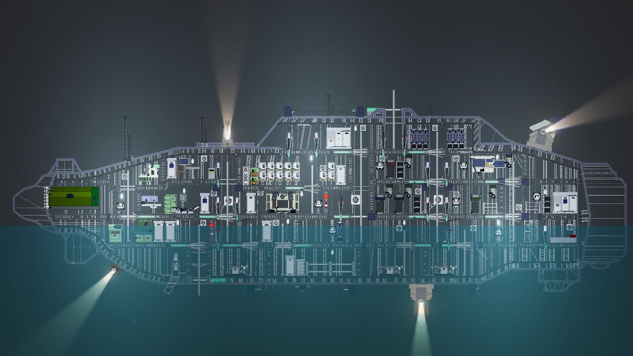 Helicopter attack warship in People Playground (41)