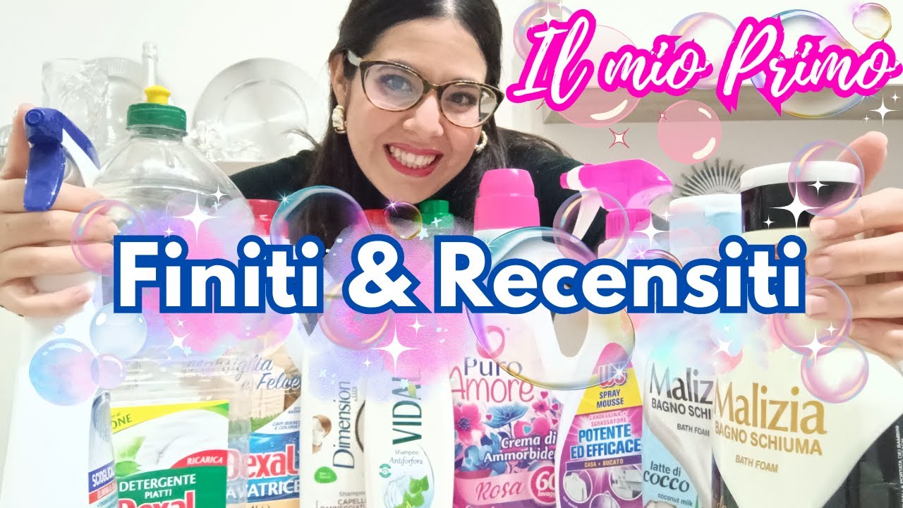 IL MIO PRIMO 🧼🫧 FINITI & RECENSITI | Promossi o bocciati?⚠️Vi dico la mia su questi DETERSIVI 🚫 vlog