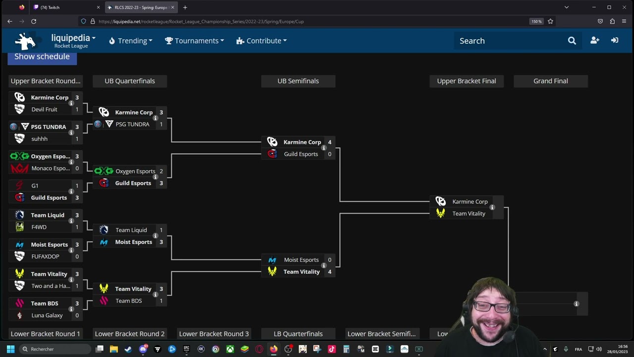 KC VS VITALITY : VIEWING PARTY RLCS EU (Regional 2 - Spring Cup)