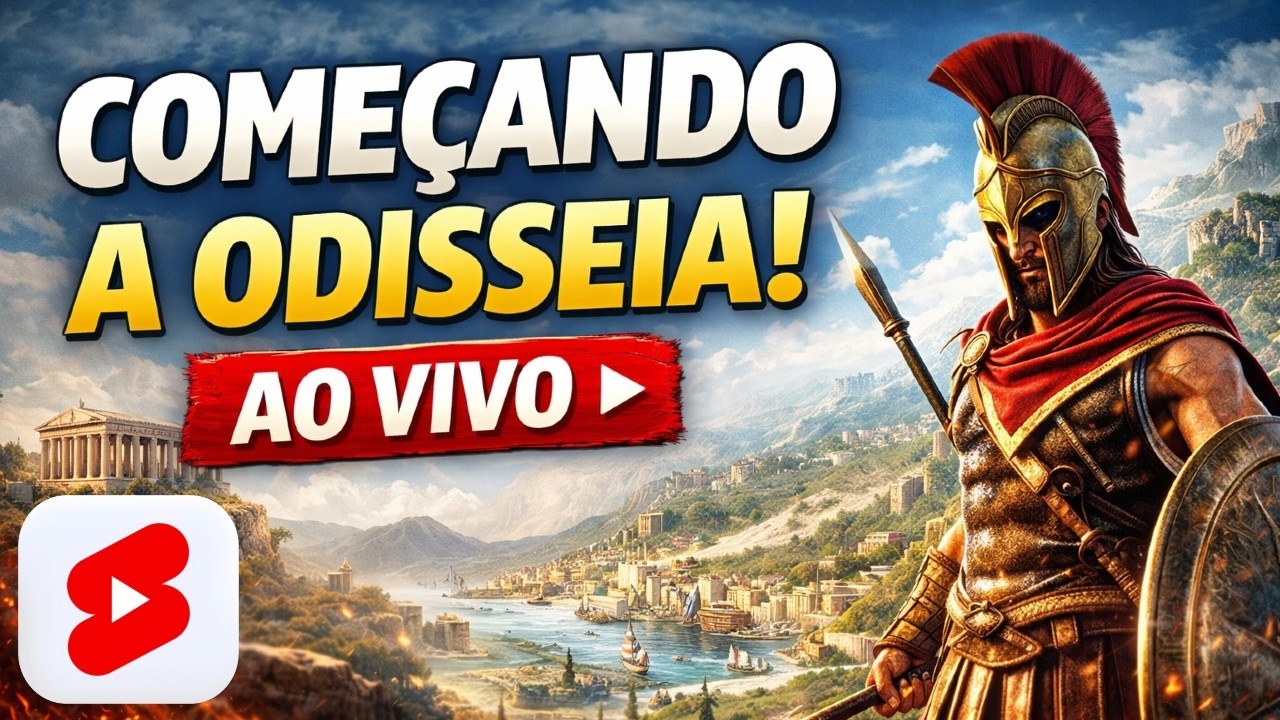 🔥 COMEÇANDO DO ZERO em Assassin's Creed Odyssey | LIVE Short