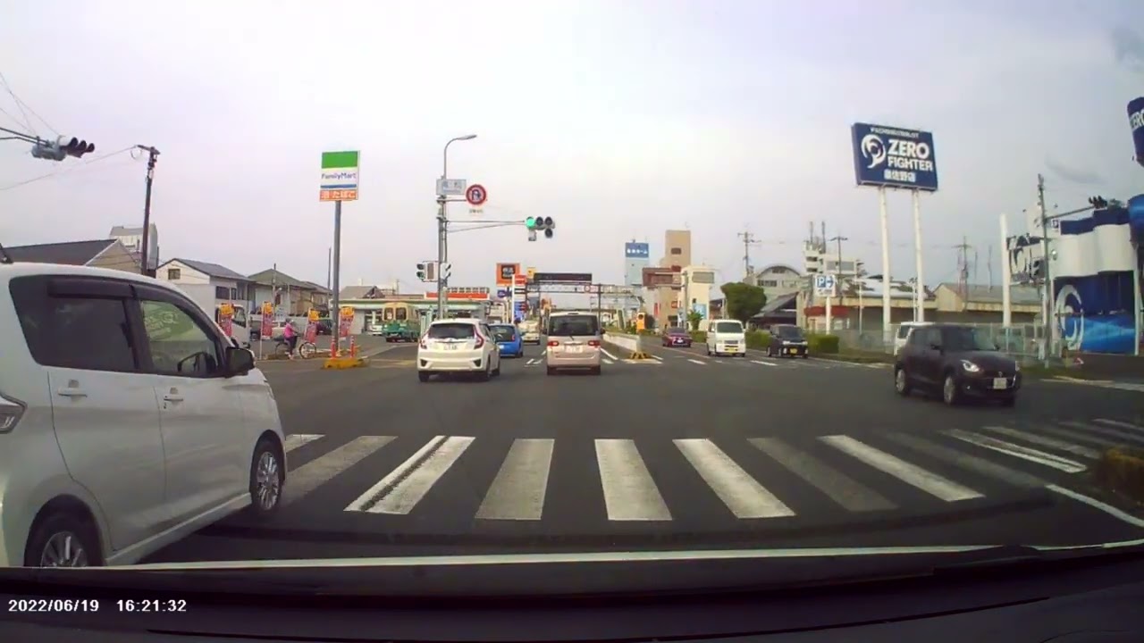 大阪府泉南りんくう公園～府道63号～藤井寺市　2022.6.19