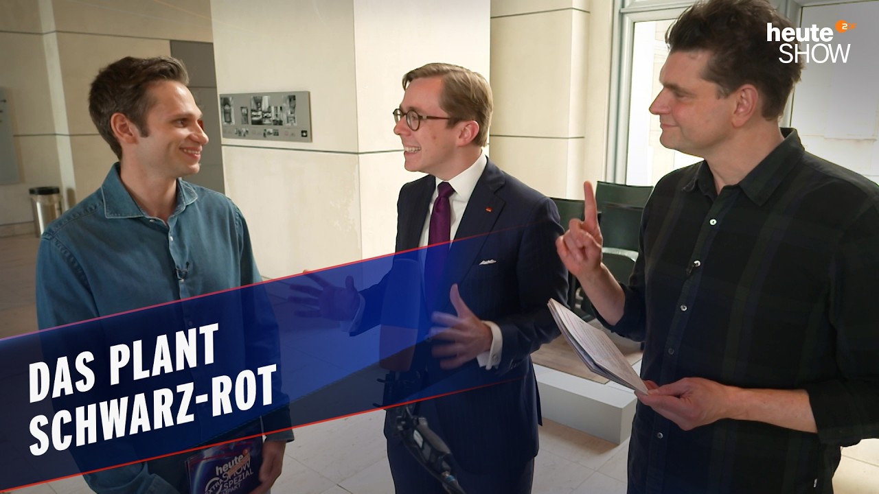 Was sind die Ziele von Union und SPD? Der Koalitionsvertrag im Check | heute-show spezial