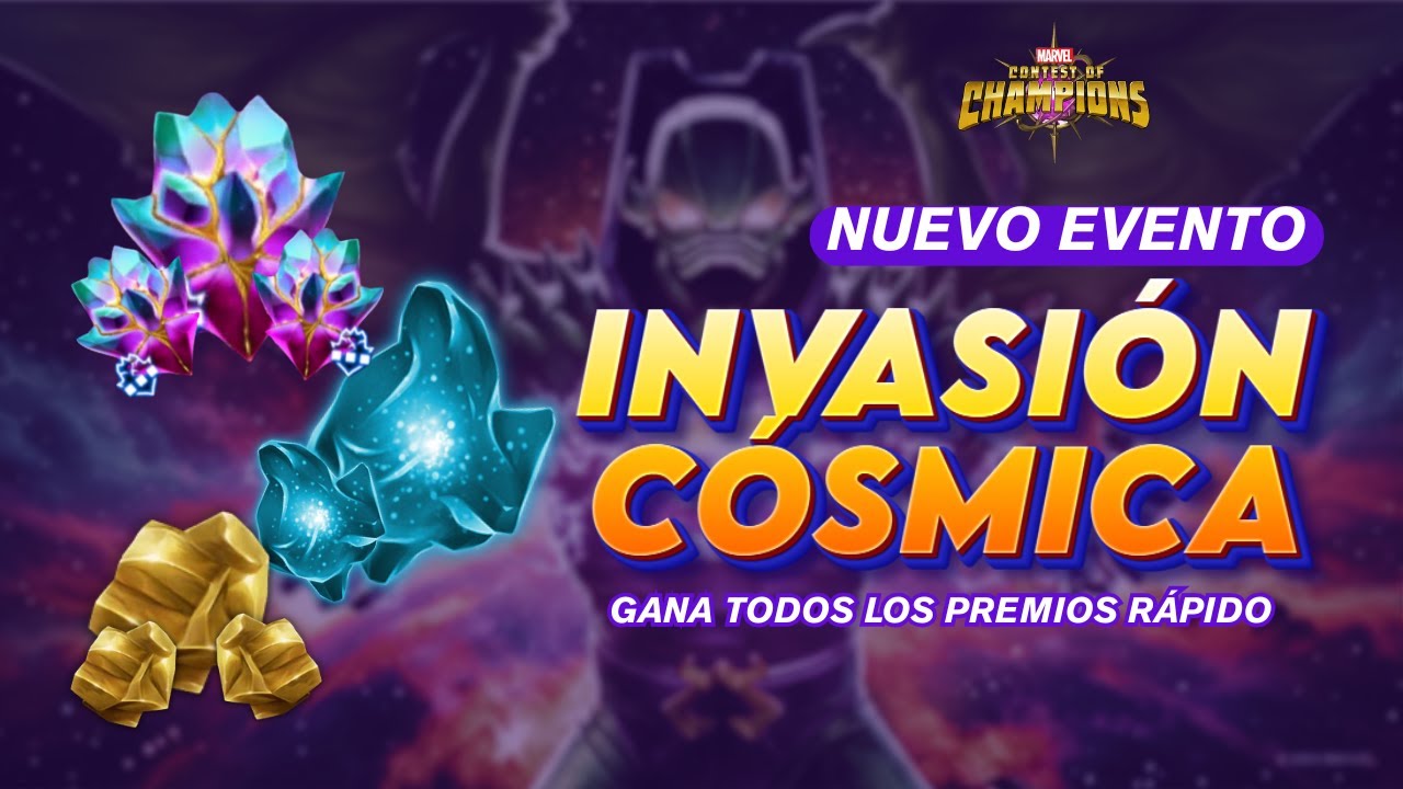 Guía del evento Invasión Cósmica MCOC x Marvel Cosmic Invasion / Gana todos los premios rápido 💥