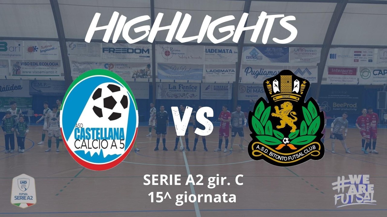 Castellana C5 vs Bitonto 1-8