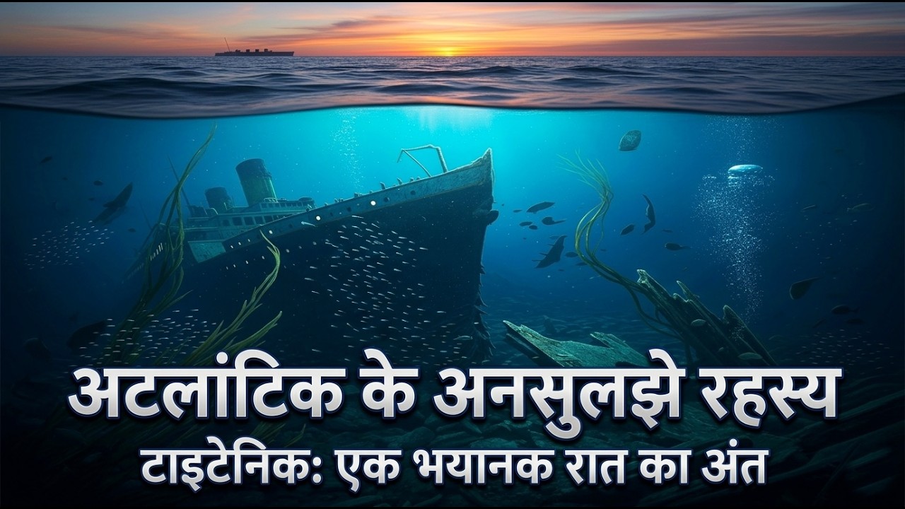 अटलांटिक महासागर एक रहस्य टाइटेनिक जहाज