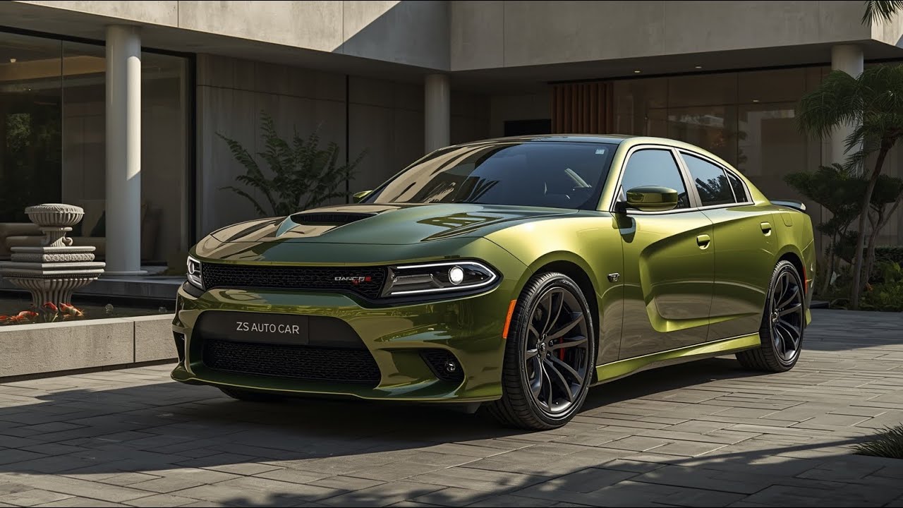 Представлен новый Dodge Charger 2027 года, и выглядит он просто потрясающе.