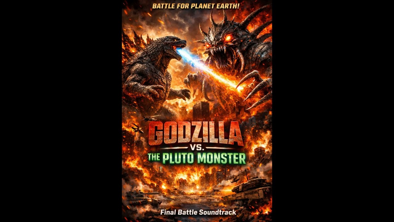 Godzilla Vs The Pluto Monster - Original Cinematic Movie Piece. #godzilla #godzillamovies