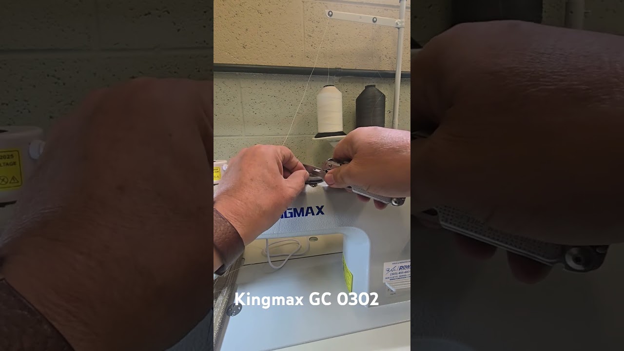 Kingmax GC 0302 How to wind a bobbin while sewing