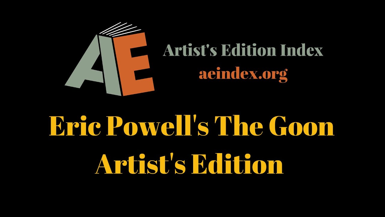 Eric Powell's The Goon Artist's Edition (flip through)