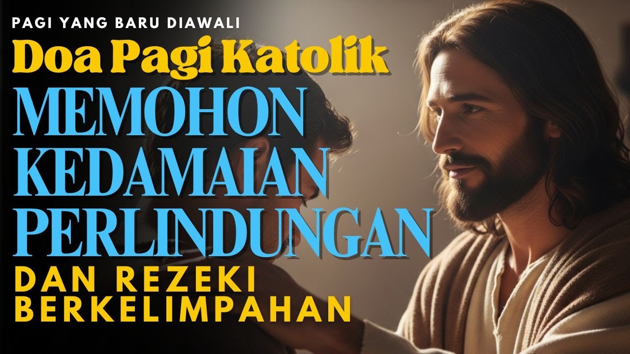 Pagi yang baru diawali doa pagi memohon damai batin, perlindungan, dan rezeki berkelimpahan